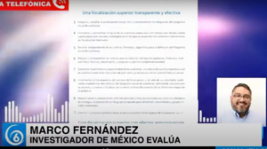 #EnEntrevista | 15 puntos para mejorar la fiscalización del gasto público