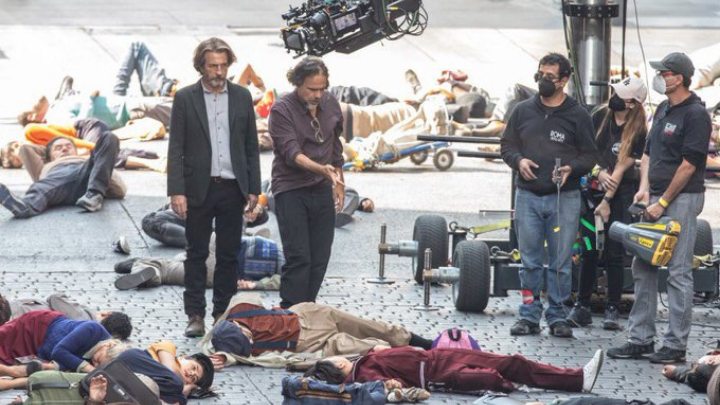 Capturan a sujeto que se molestó por rodaje de Iñárritu en el Zócalo
