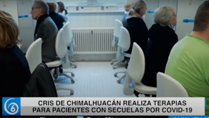 CRIS de Chimalhuacán realiza terapias para pacientes con secuelas por COVID-19
