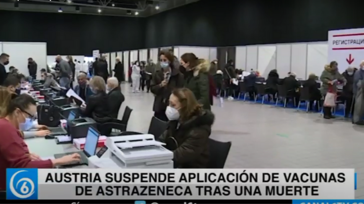 Austria suspende aplicación de vacunas de Astrazeneca tras una muerte