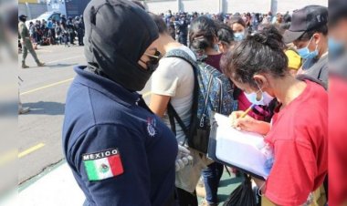 Aseguran a 334 migrantes en Veracruz