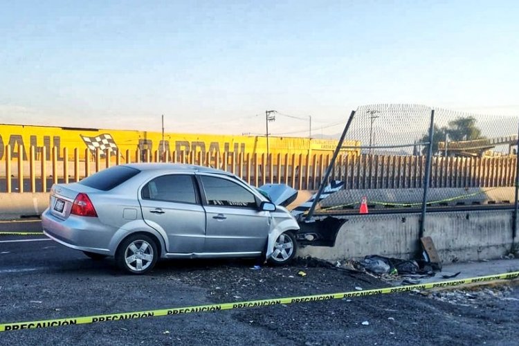 Muere automovilista en la México-Puebla