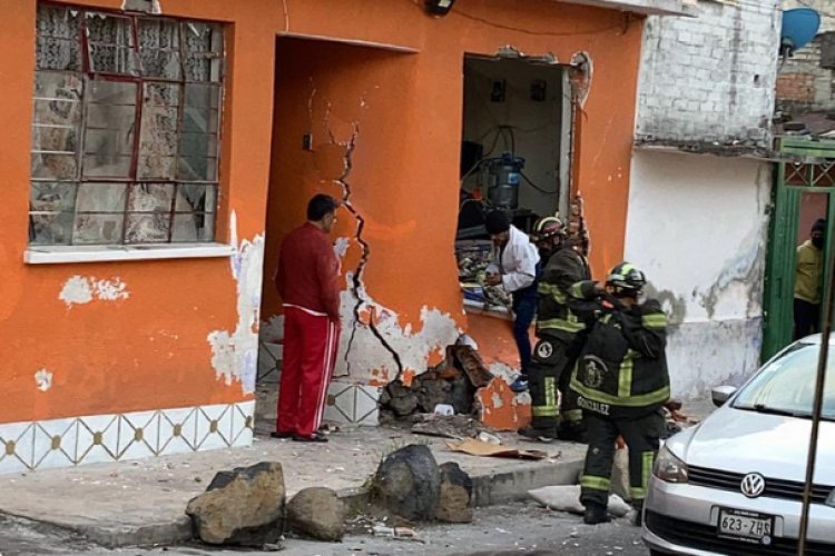 Dos heridos por explosión en Iztapalapa