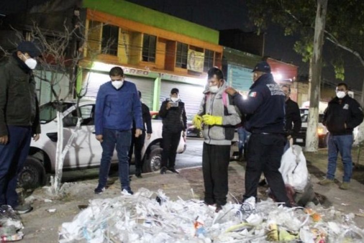 Suman 30 detenidos por tirar basura en Ecatepec