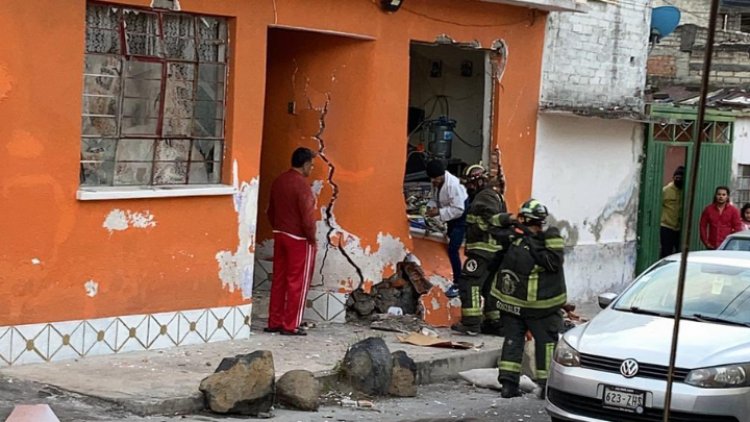 Dos heridos por explosión en Iztapalapa