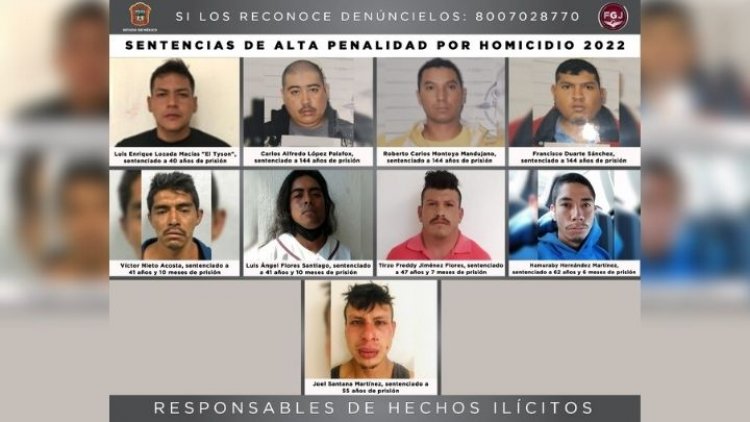 18 Homicidas han sido sentenciados en 2022: FGJEM