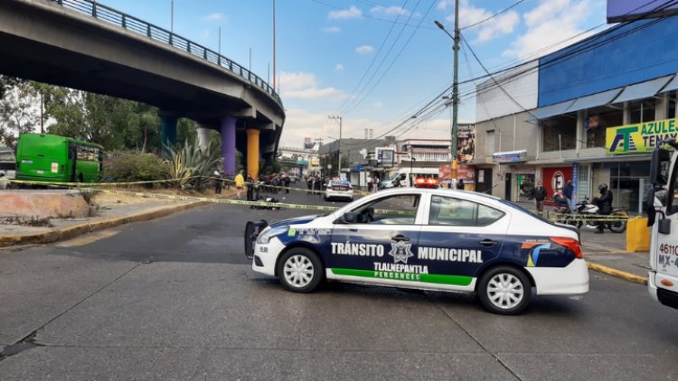 Fallece motociclista en Tlalnepantla