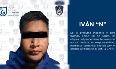 Capturan a feminicida en Iztapalapa