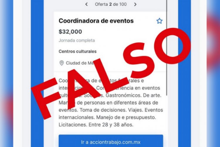 Ojo con las falsas vacantes en redes sociales