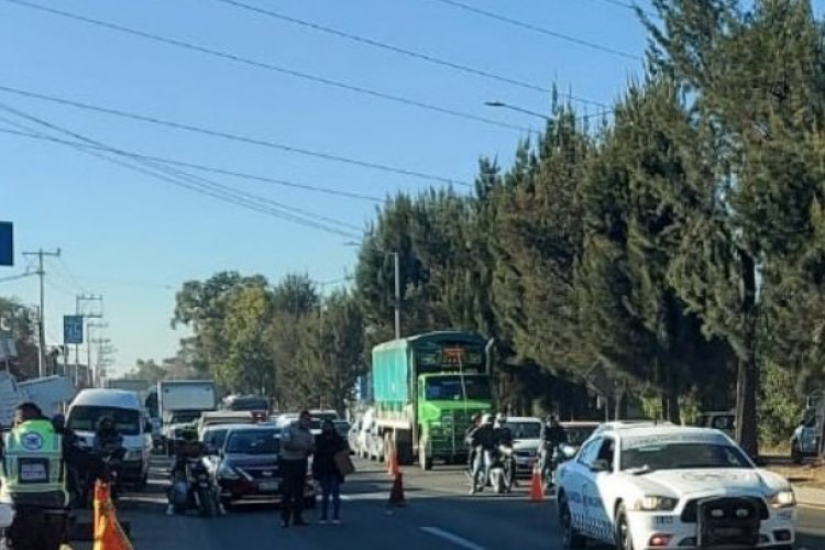 Fallece hombre arrollado en la Lechería-Texcoco