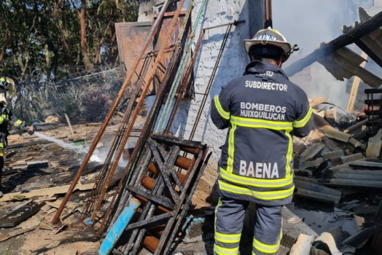 Explota polvorín en Huixquilucan; hay un muerto