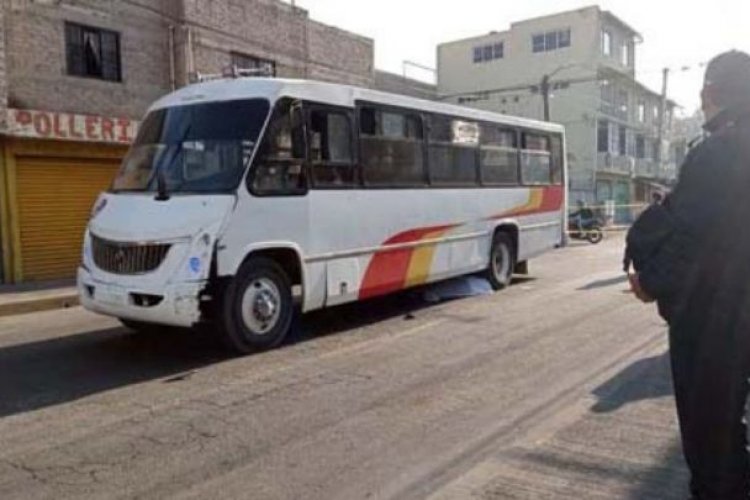 Camión mata a ciclista en Chimalhuacán