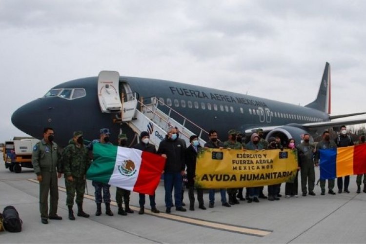 Llega a Rumania avión para repatriar a mexicanos