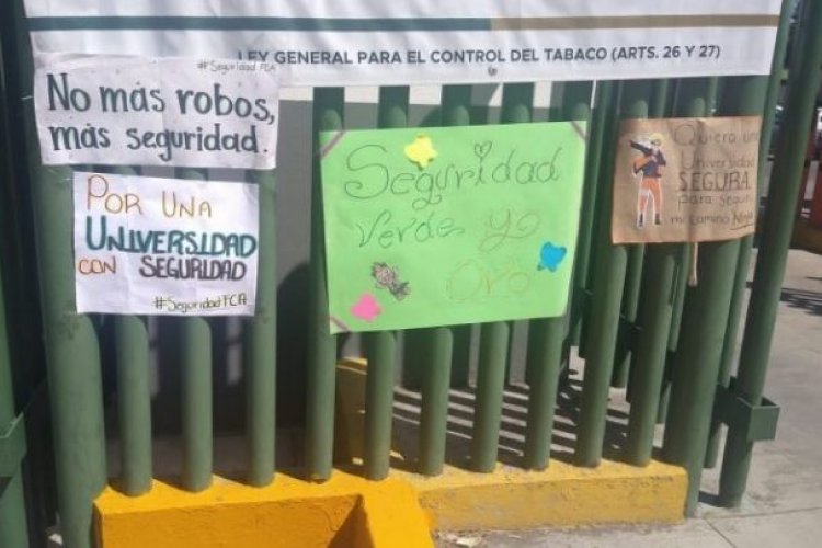 Estudiantes de la UAEMEX exigen seguridad