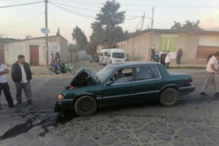 Choque en Amecameca deja seis lesionados