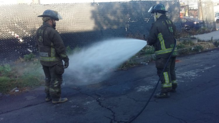 Registran fuga de gas en la alcaldía Iztapalapa