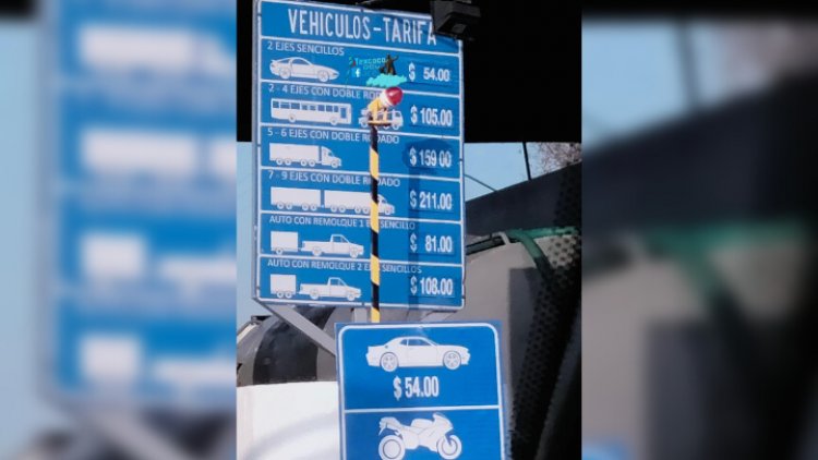 Sube peaje en la autopista Peñón-Texcoco