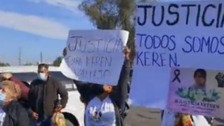 Con protesta, exigen justicia por Keren Vallejo