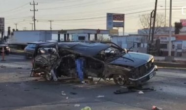 Familia sufre aparatoso accidente en Nuevo León