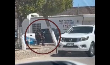 Hombre es secuestrado y su hija corre tras él