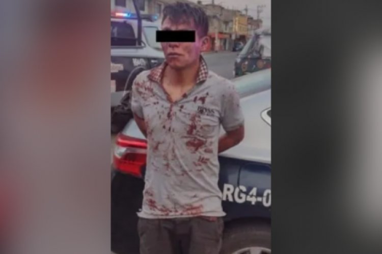 Vecinos dan paliza a asaltante en Ecatepec