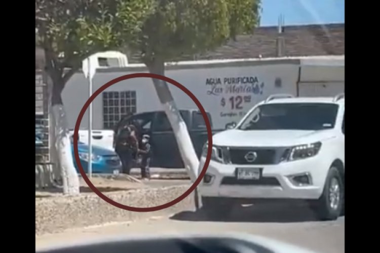 Hombre es secuestrado y su hija corre tras él