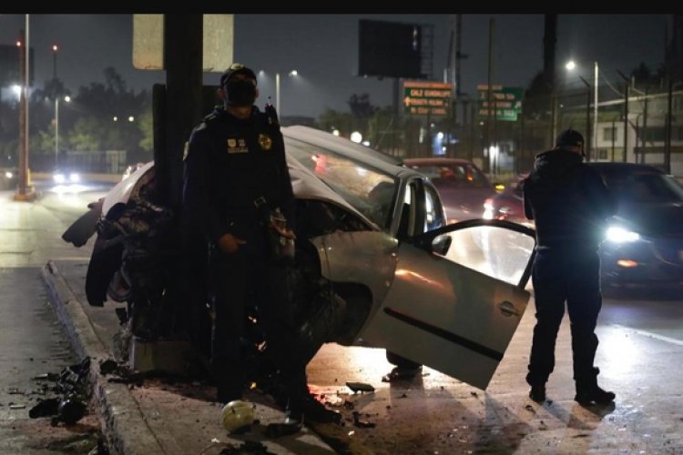 Exceso de velocidad provoca deceso en CDMX