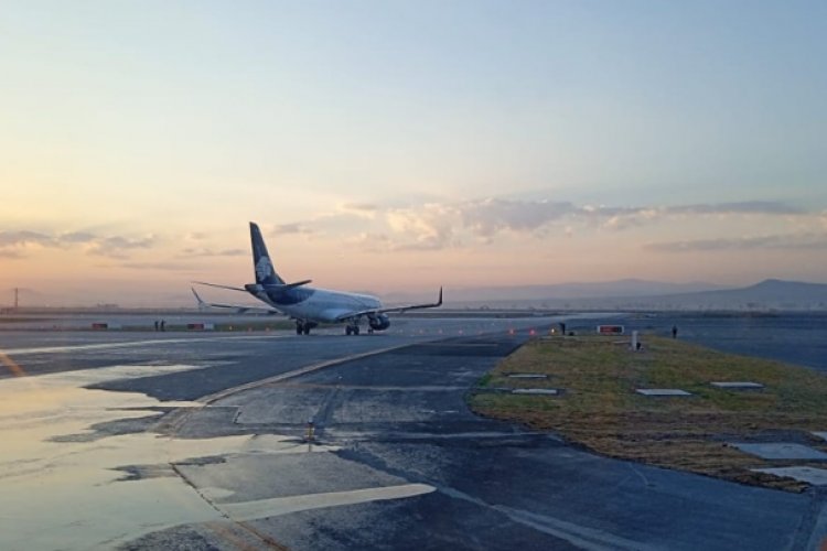 Despega primer vuelo inaugural del AIFA