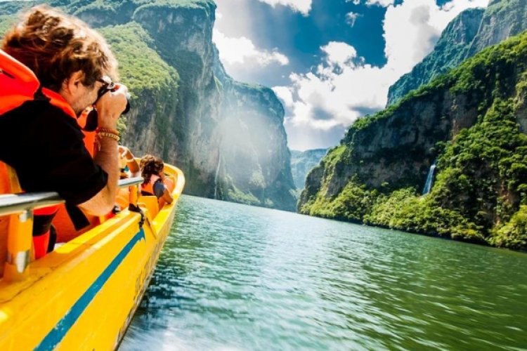 Reabren paso de embarcaciones en Cañón del Sumidero