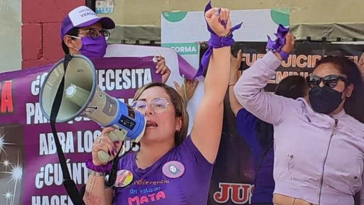Protestan contra violencia de género en Ixtapaluca