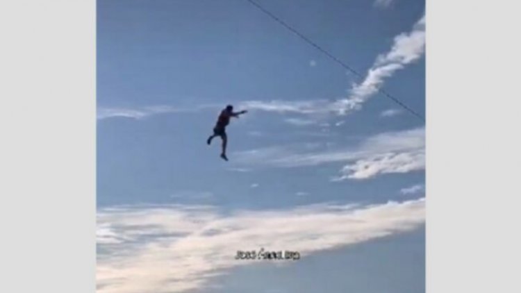 Cae turista de parapente en Mazatlán