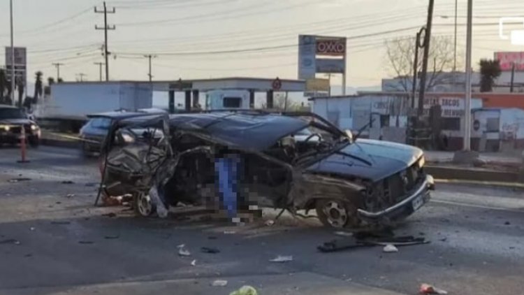 Familia sufre aparatoso accidente en Nuevo León