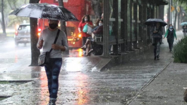 Se esperan chubascos en el Valle de México