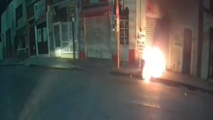 Sujeto le prende fuego a indigente en Aguascalientes