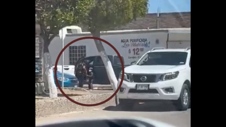 Hombre es secuestrado y su hija corre tras él