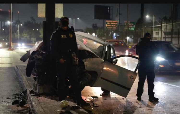 Exceso de velocidad provoca deceso en CDMX