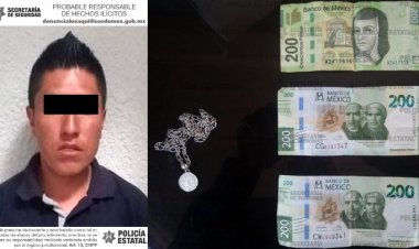 Capturan a asaltante de peatón en Chalco