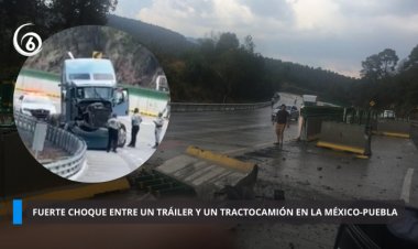 Otro fuerte accidente en la México-Puebla