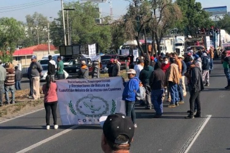 CONIMER bloquea principales entradas a CDMX