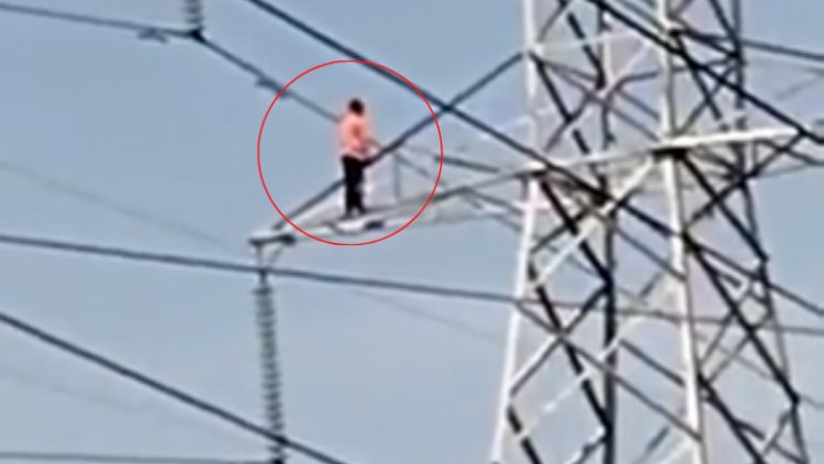 Intenta suicidarse en torre de luz de Iztapalapa