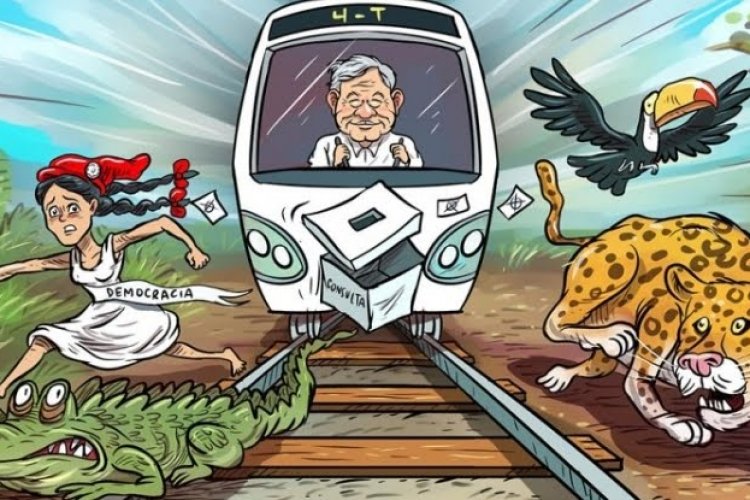 AMLO va contra la ley para construir Tren Maya