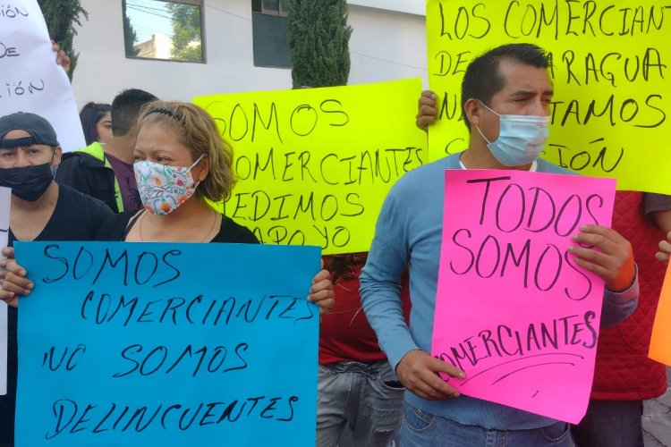 FGJCDMX  presiona a comerciantes con supuestas investigaciones de delito