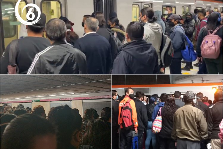 Fallas en el metro afectan Línea 1