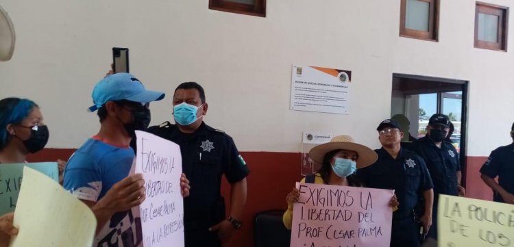 Antorcha exige la liberación de 7 activistas detenidos en Los Cabos, BCS