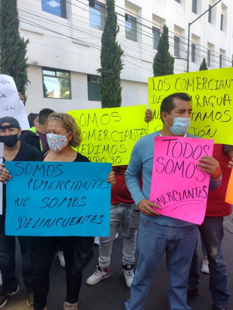 FGJCDMX  presiona a comerciantes con supuestas investigaciones de delito