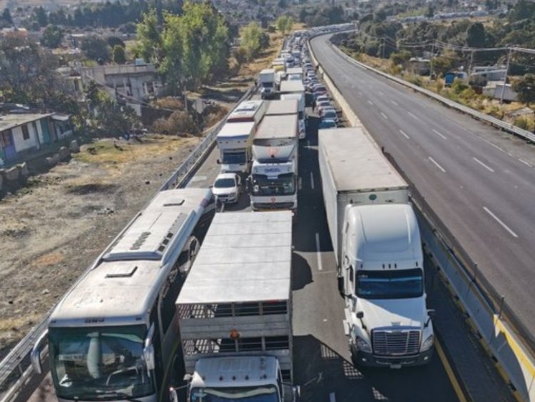 Alertan sobre bloqueos en accesos a la CdMx