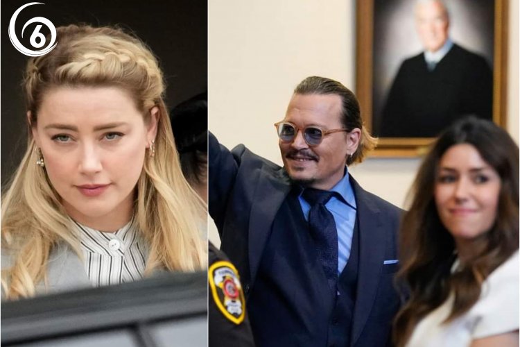 Johnny Depp gana demanda por difamación contra su exesposa Amber Heard