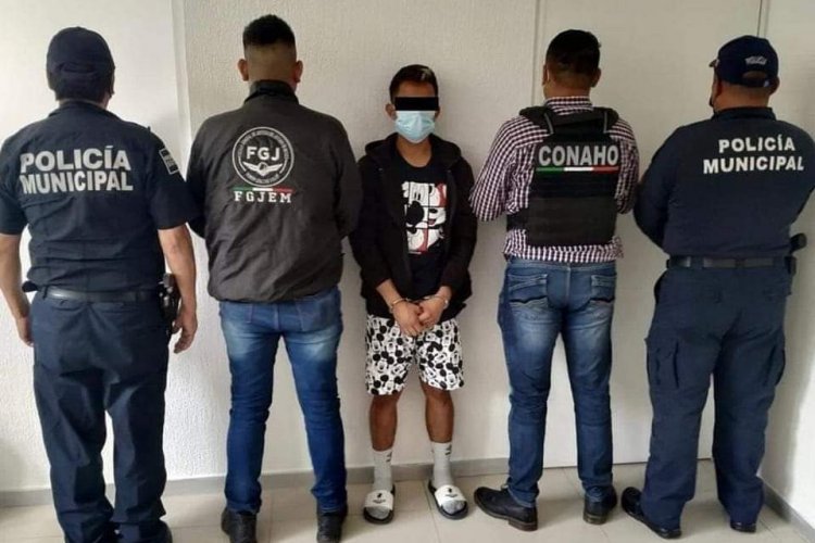 Detienen en Chalco a sujeto que asesinó a su pareja con un martillo