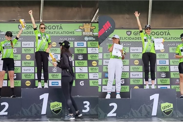 Ciclistas mexicanas reinan el gran fondo de Bogotá