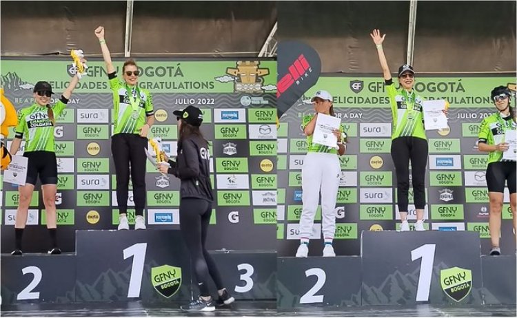 Ciclistas mexicanas reinan el gran fondo de Bogotá